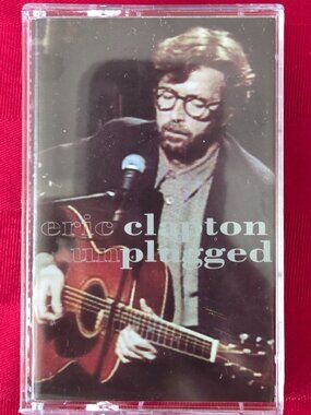1992 ERIC CLAPTON, UNPLUGGED CASSETTE!!!